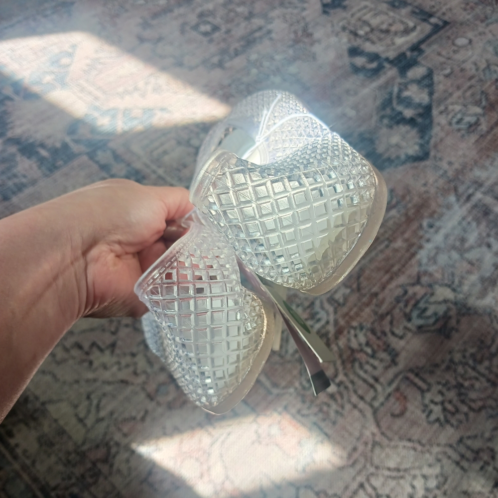 Transparent Jelly Slingback Flats - Clear Women's Loafers - Picture 7 of 8